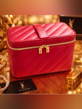 Yves Saint Laurent-Quilted Cosmetic Case ♥️